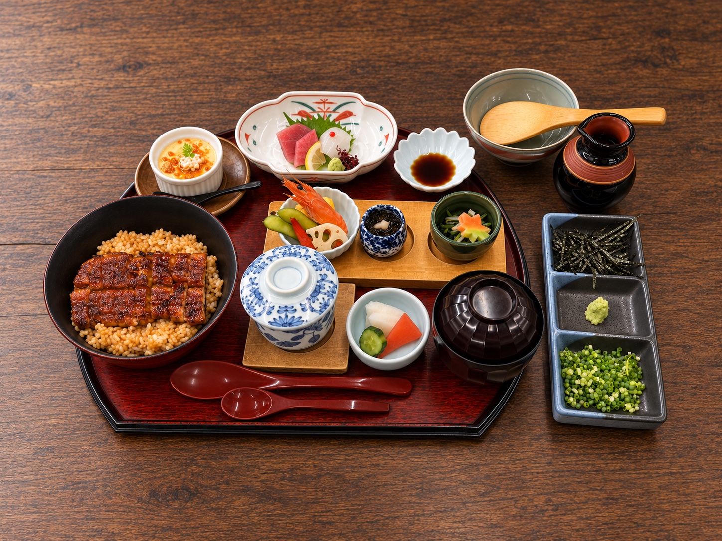 彩りひつまぶし膳